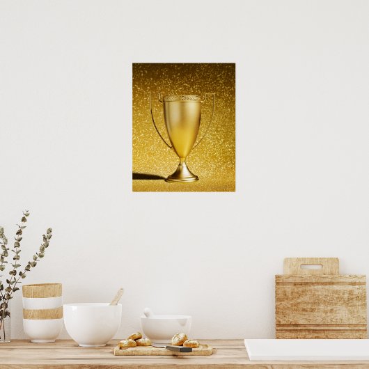 Gold Cup Trophy Poster (Keuken)