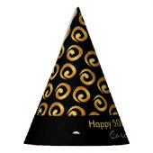 Gold Curls 50ste verjaardag Feesthoedjes (Links)