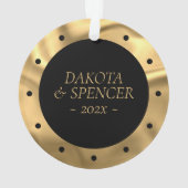 Gold D20 Crit | Jeu de rôle d'Imaginaire RPG (dos)