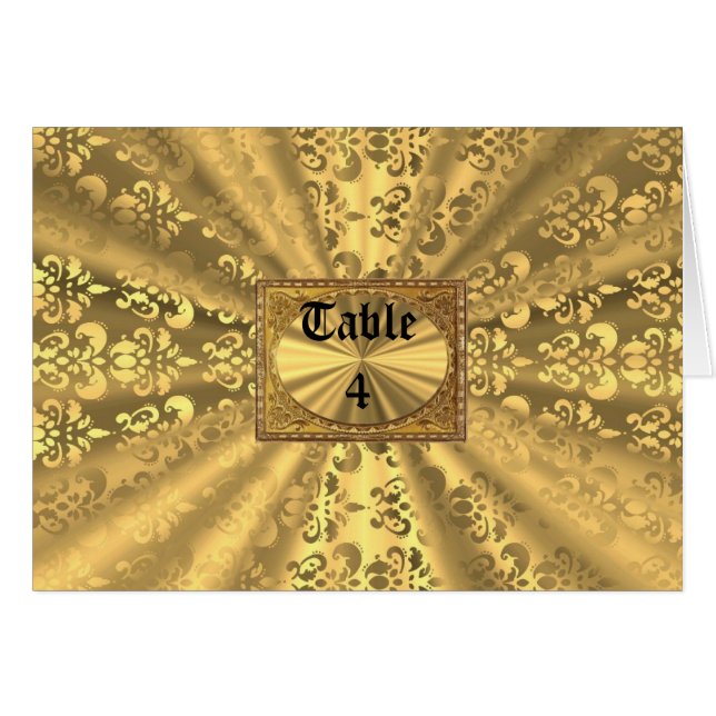 Gold damask (Devant Horizontal)