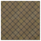 Gold Damask Medallion Pattern Stof (Swatch)