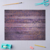 Gold Damask op Paars hout - loskoppeling Tissuepapier (Craft)