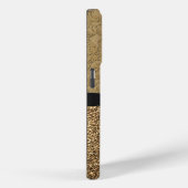 Gold Damask, Ribbon & Glitter Case-Mate iPhone Case (Achterkant / Rechts)