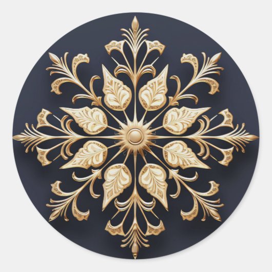 Gold Decorative Sticker (Voorkant)