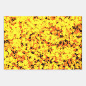 Gold Deer Splattered Paint Inpakpapier Vel (Voorkant)