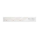 Gold Diamond Geometric Art Deco Gatsby Wedding (Individueel)