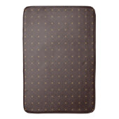 Gold Diamond Pattern Badmat (Voorkant Verticaal)