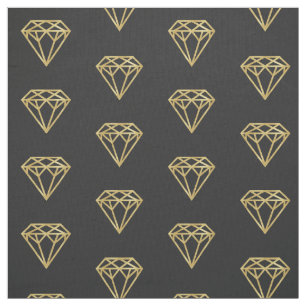 Gold Diamond Stof