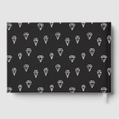 Gold & Diamonds Custom Foto Afstuderen Gastenboek (Achterkant)