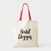 Gold Digger tote bag (Devant)