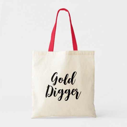Gold Digger tote bag (Devant)