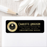 Gold Disk Vinyl Record Afstuderen Retouradres