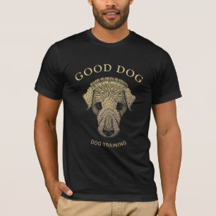 Gold Dog-training T-shirt