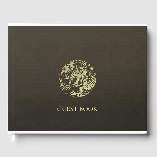 Gold Dragon Gastenboek (Voorkant)