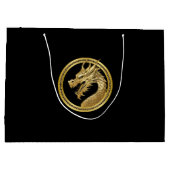 Gold Dragon Groot Cadeauzakje (Achterkant)