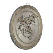 Gold Dragon Regulation Dartboard Dartbord (Voorkant Links)