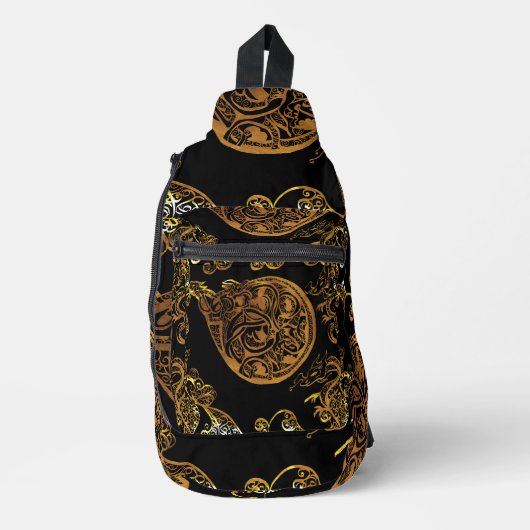 Gold Dragon Sling Bag (Voorkant)