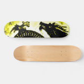 Gold Dragon Suicide Pro Park Board Skateboard (Horizontaal)
