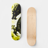 Gold Dragon Suicide Pro Park Board Skateboard (Voorkant)