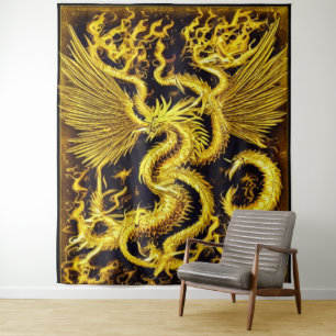 Gold Dragon Wandkleed