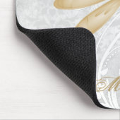 Gold Dragonfly - Aangepaste Muismat (Hoek)