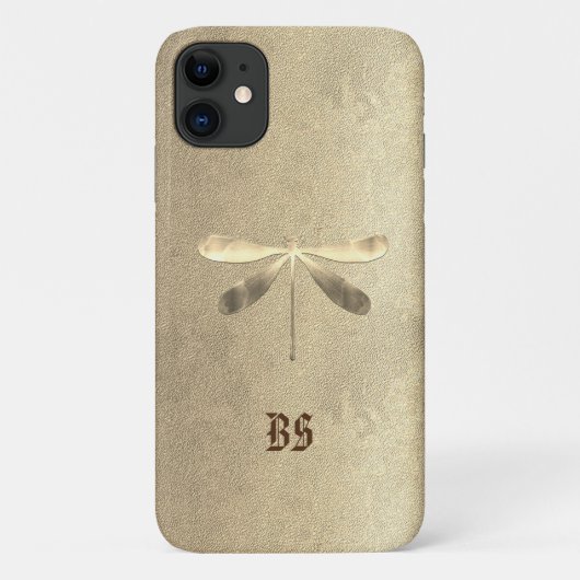 Gold Dragonfly Case-Mate iPhone Case (Achterkant)