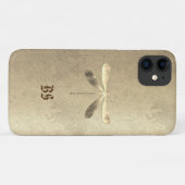 Gold Dragonfly Case-Mate iPhone Case (Achterkant (horizontaal))
