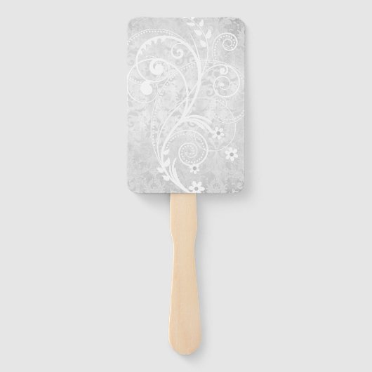 Gold Dragonfly Wedding Favor Hand Fan Handwaaier (Achterkant)