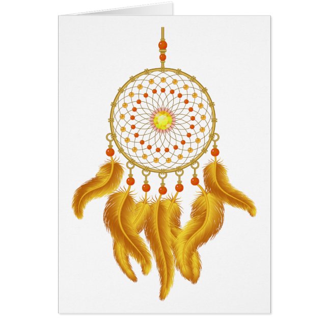 Gold Dream Catcher (Voorkant)
