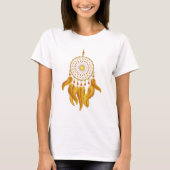Gold Dream Catcher T-shirt (Voorkant)