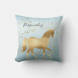 Gold Dream Unicorn Kussen