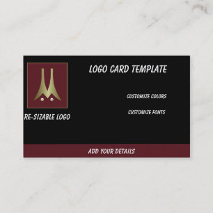 Gold Drone Red Aeronautical Chart Pilot Visitekaartje