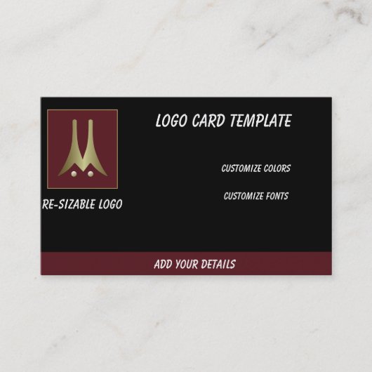 Gold Drone Red Aeronautical Chart Pilot Visitekaartje (Voorkant)