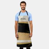 Gold Dust Beauty Esthetische Expert Schort (Gedragen)