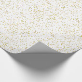 Gold Dust Confetti Gift Wrap Cadeaupapier (Hoek)