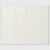 Gold Dust Confetti Gift Wrap Cadeaupapier (Vlak)