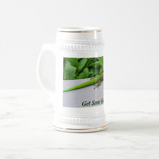 Gold Dust Day Gecko - Auditie en krijg wat Gecko Bierpul (Voorkant links)