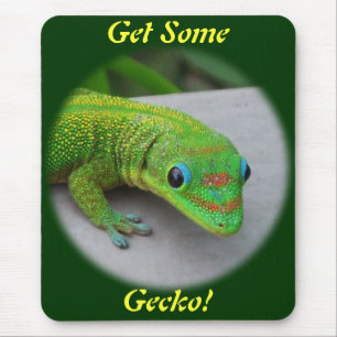 Gold Dust Day Gecko - Auditie en krijg wat Gecko Muismat
