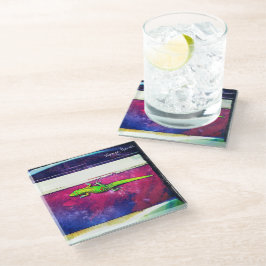 Gold Dust Day Gecko Glazen Onderzetter