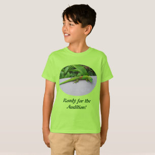 Gold Dust Day Gecko Klaar voor de Auditie Kinder T-shirt