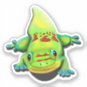 Gold Dust Day Gecko Sticker (Voorkant)