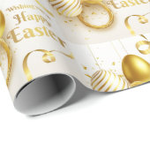 Gold Easter Egg Cadeaupapier (Rol Hoek)