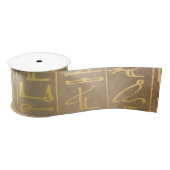 Gold Egyptian Hieroglyphics Paper Print Lint (Spoel)