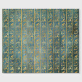 Gold Egyptian Paper Print Cadeaupapier (Vlak)