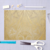 Gold Egyptisch document met roldesign Tissuepapier (Craft)