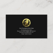 Gold Electrical Home Circuit-bedrading Visitekaartje (Achterkant)