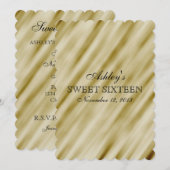 Gold Elegance Kaart (Voorkant / Achterkant)