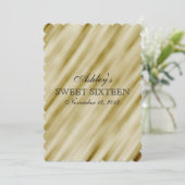 Gold Elegance Kaart (Staand voorkant)