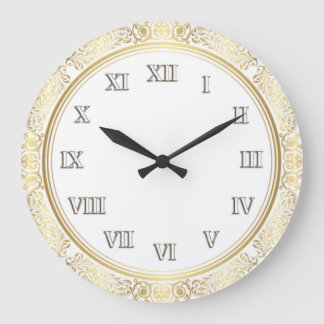 Gold Elegant Clock Grote Klok