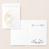 Gold Embossed Folie Hartelijk dank! Folie Kaarten (Display)